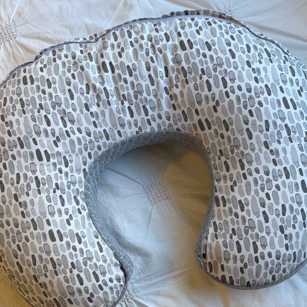 BOPPY Gray Nursing/Support Pillow